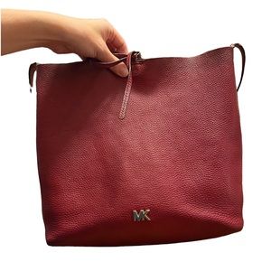 Michael Kors Red Leather Purse
